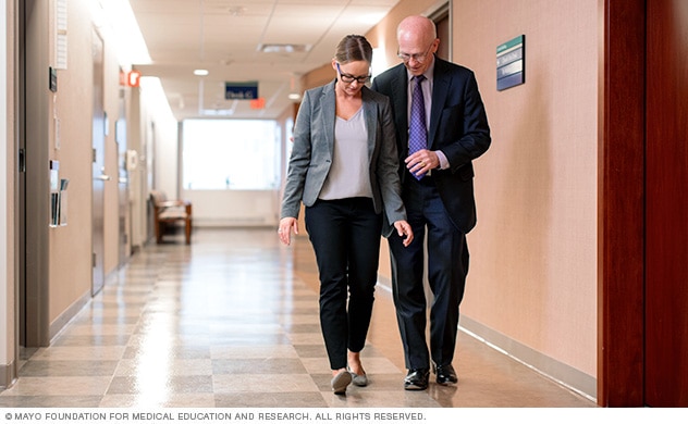 Supportive care for acoustic neuromas at Mayo Clinic