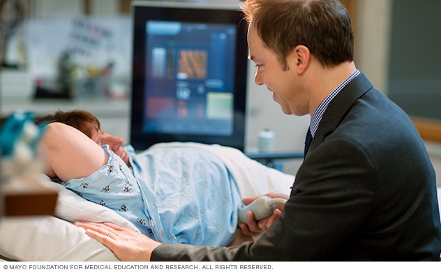 Transient elastography procedure