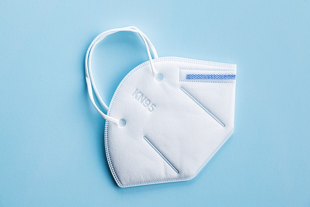 KN95 mask.